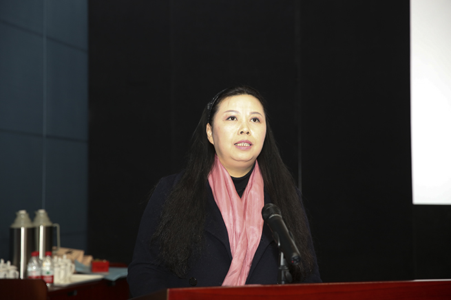 办公室副主任束文涛作述职报告.jpg