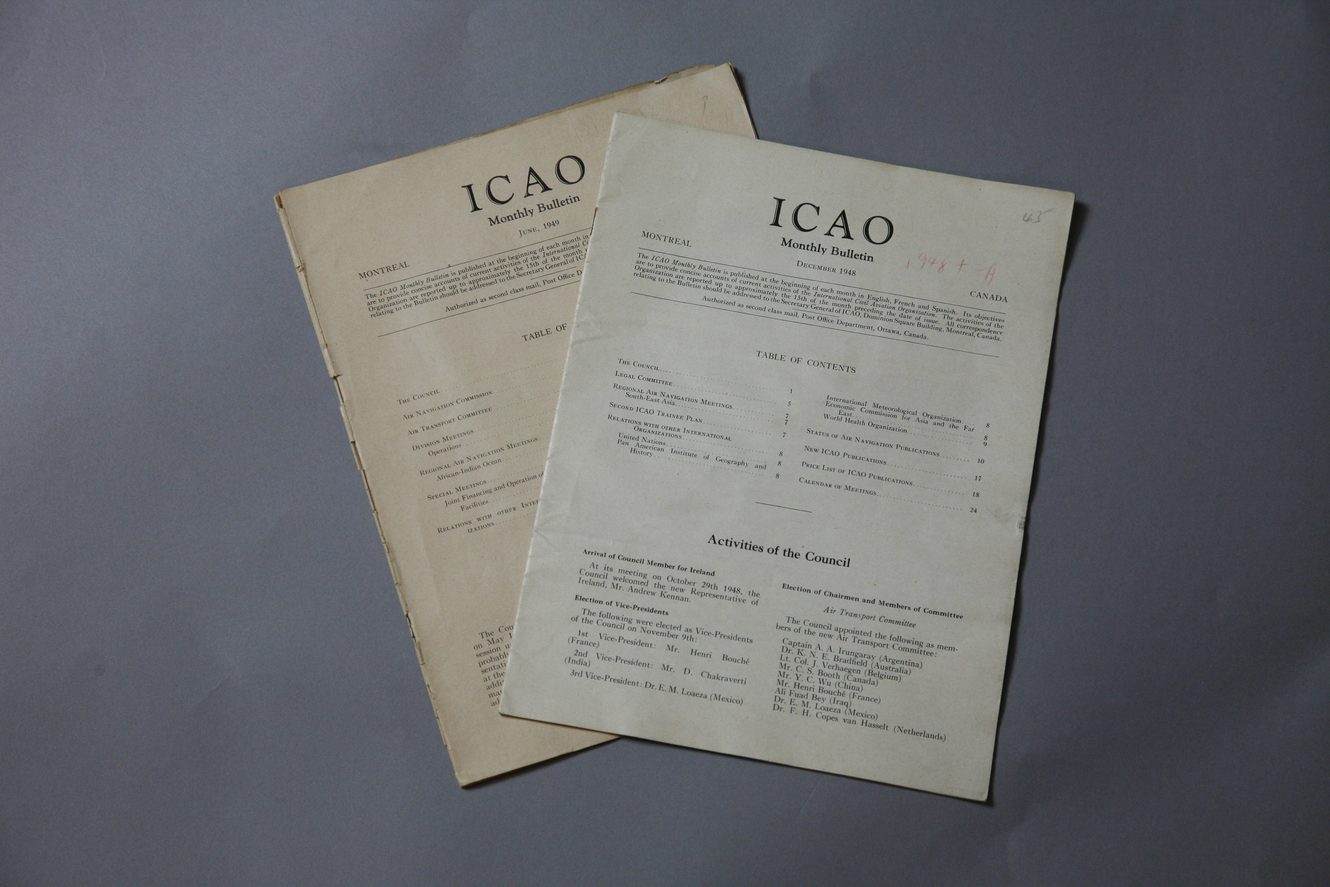 MB002893  20世纪40年代末《国际民航组织月报》.jpg